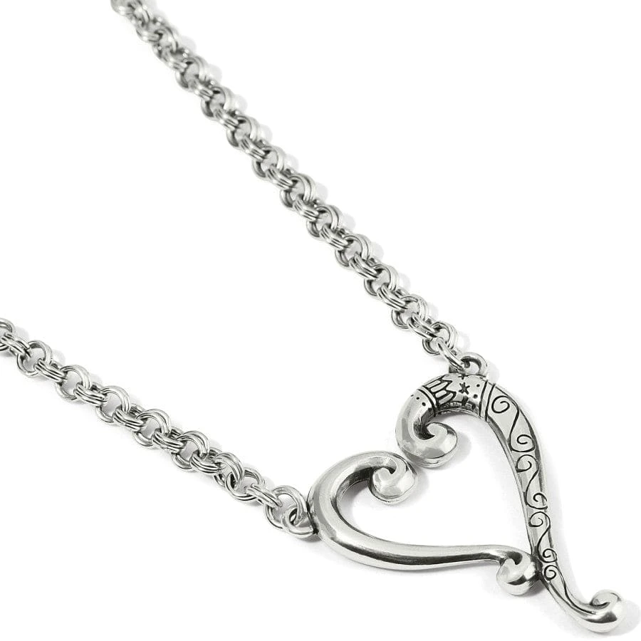 Adore Me Heart Necklace - Image 3