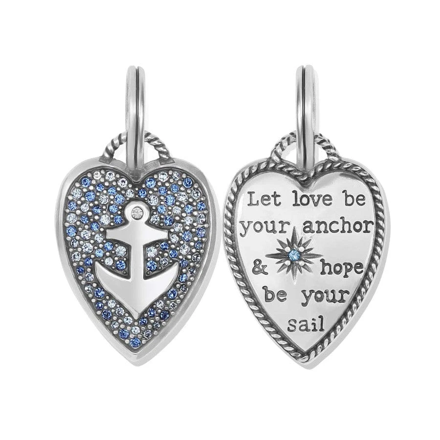 Anchor And Soul Charm Key Fob - Image 2