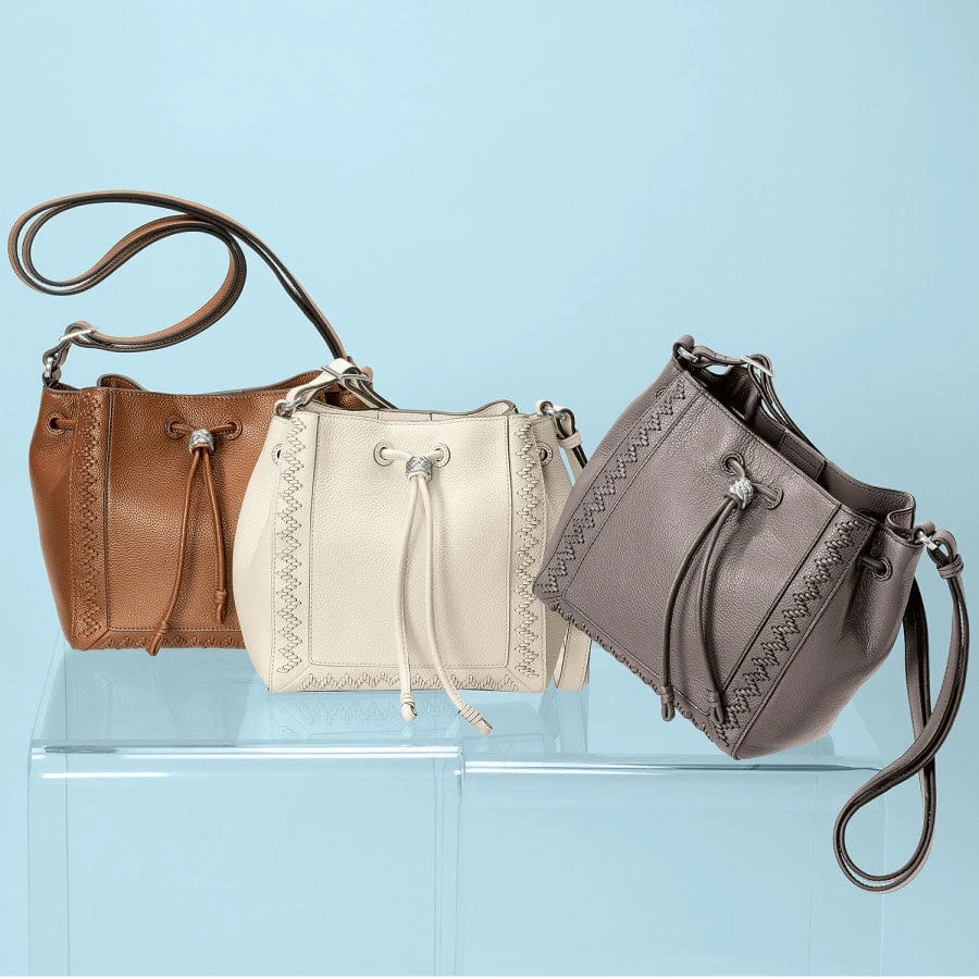 Arden Cross Body Drawstring Bag - Image 4