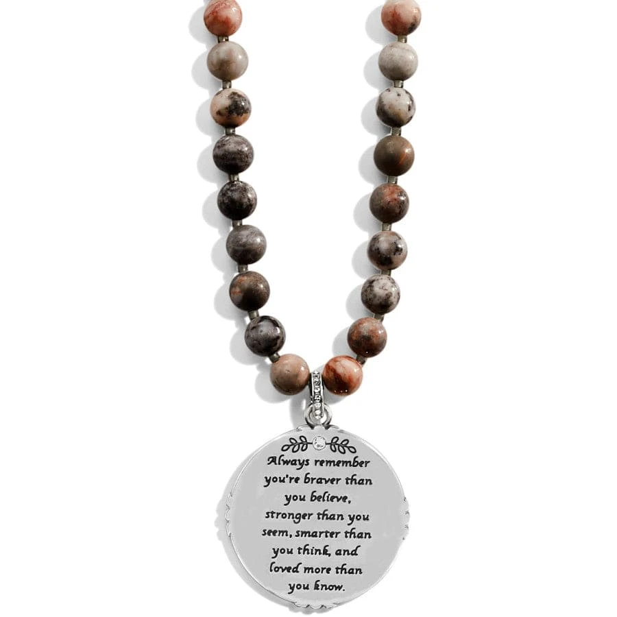 Brave Angel Pendant Necklace - Image 2