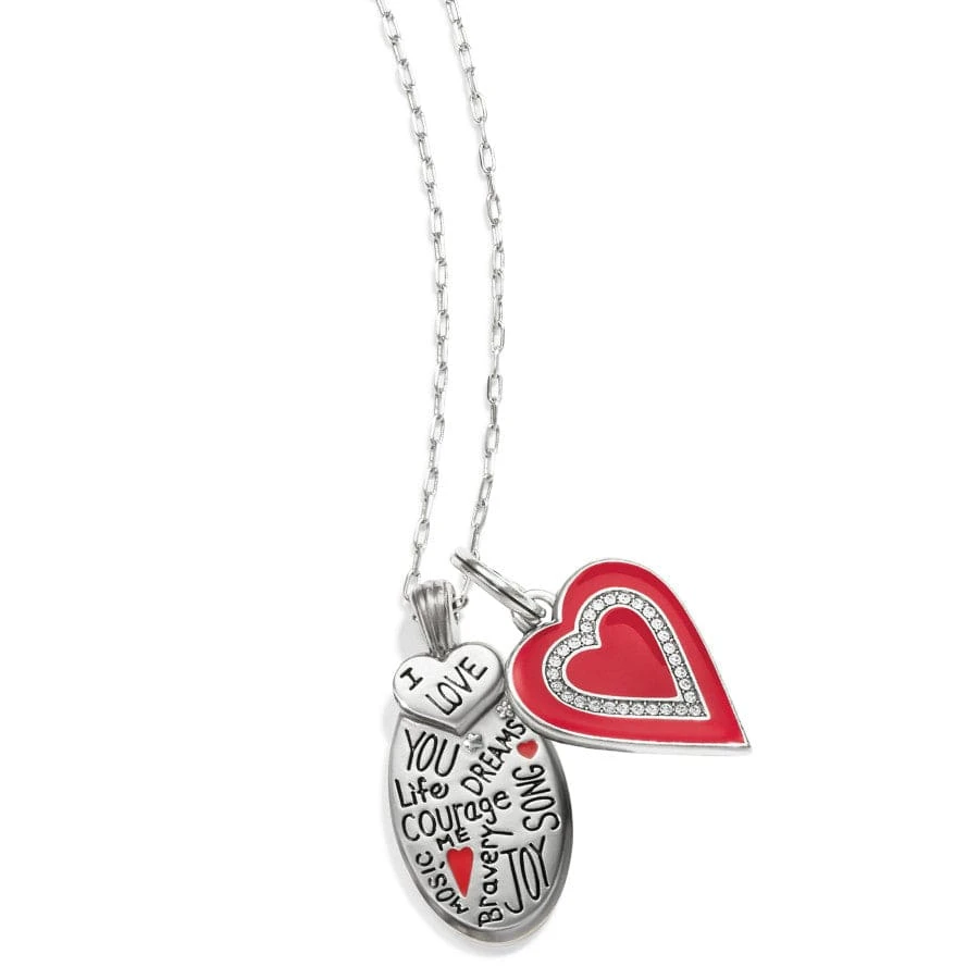 Cherish And Love Necklace