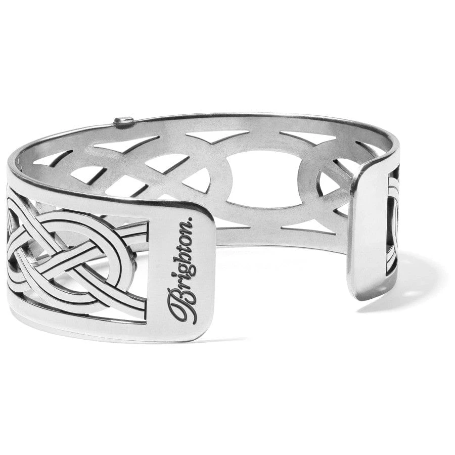 Christo Interlok Narrow Cuff Bracelet - Image 2