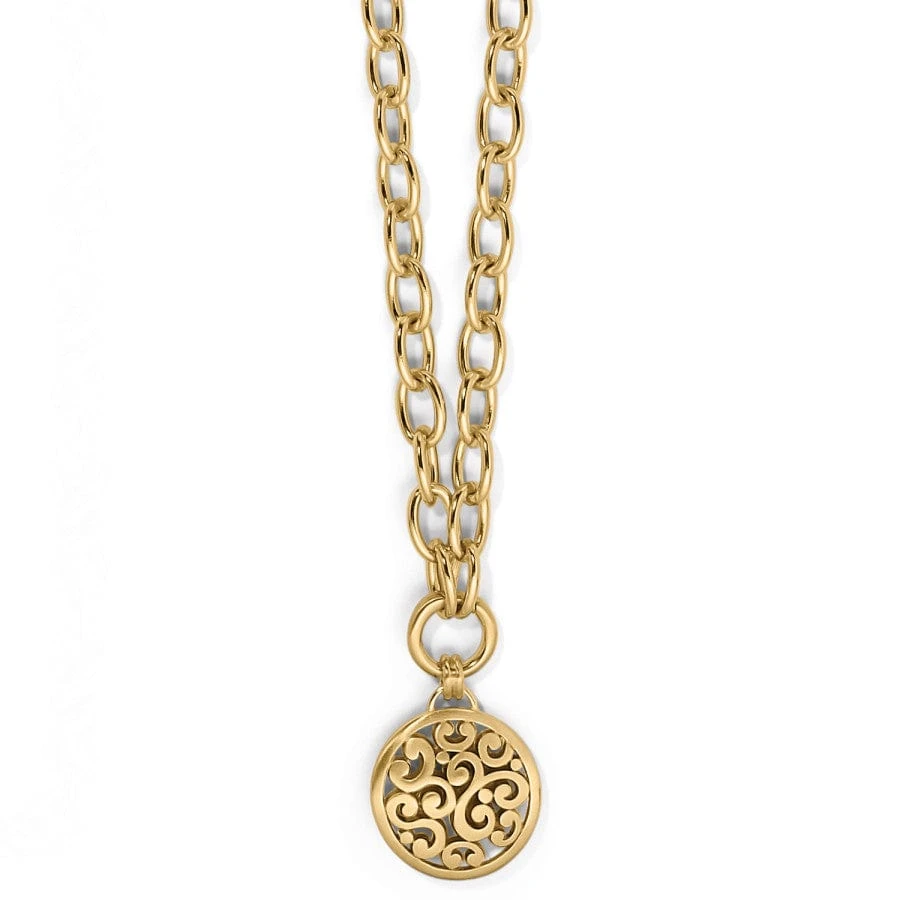 Contempo Medallion Charm Necklace - Image 4