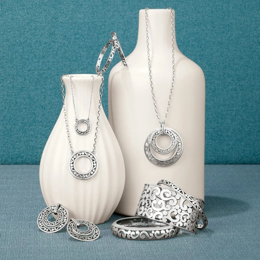 Contempo Open Ring Convertible Long Necklace - Image 3