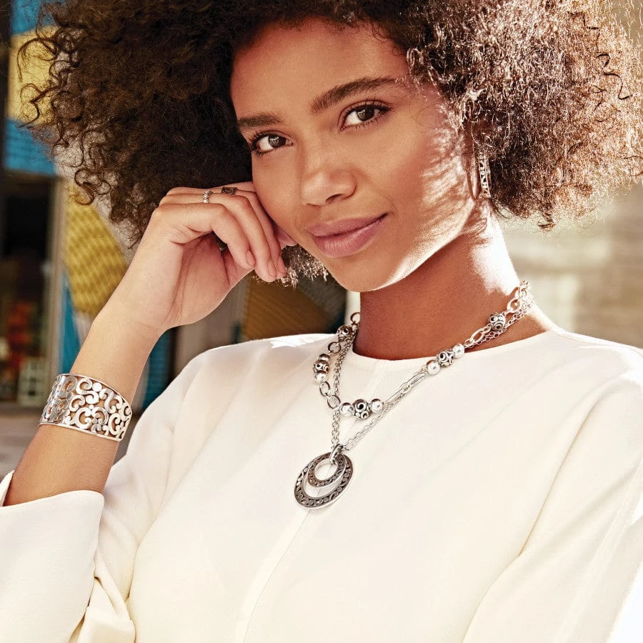 Contempo Open Ring Convertible Long Necklace - Image 4