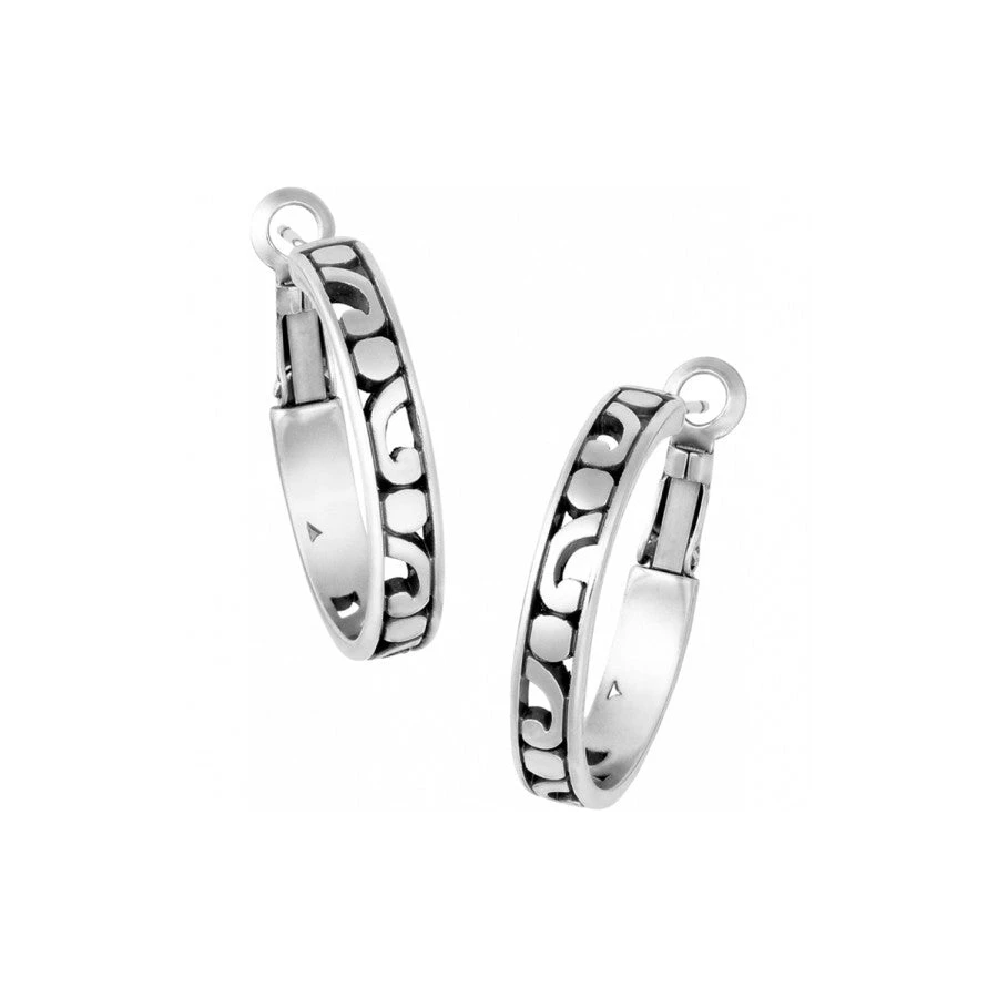 Contempo Small Hoop Earrings - Image 2