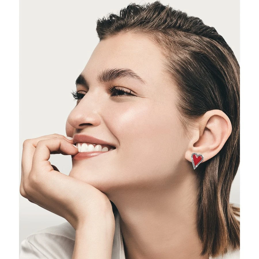 Dazzling Love Post Earrings - Image 2