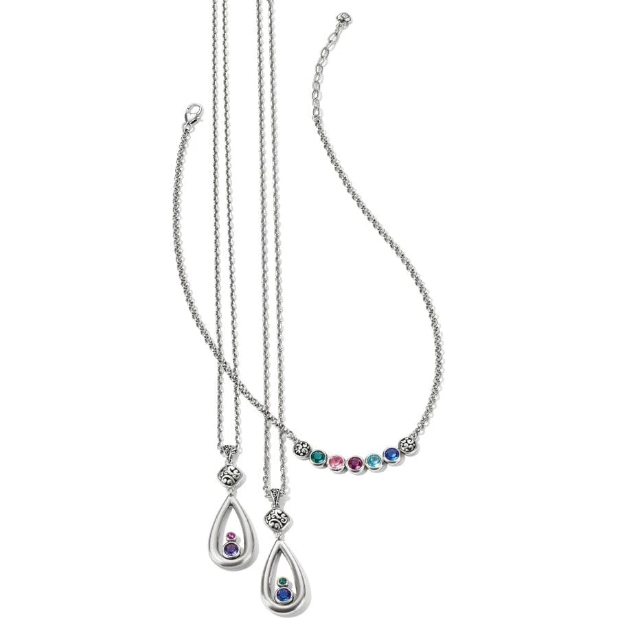 Elora Gems Teardrop Necklace - Image 3