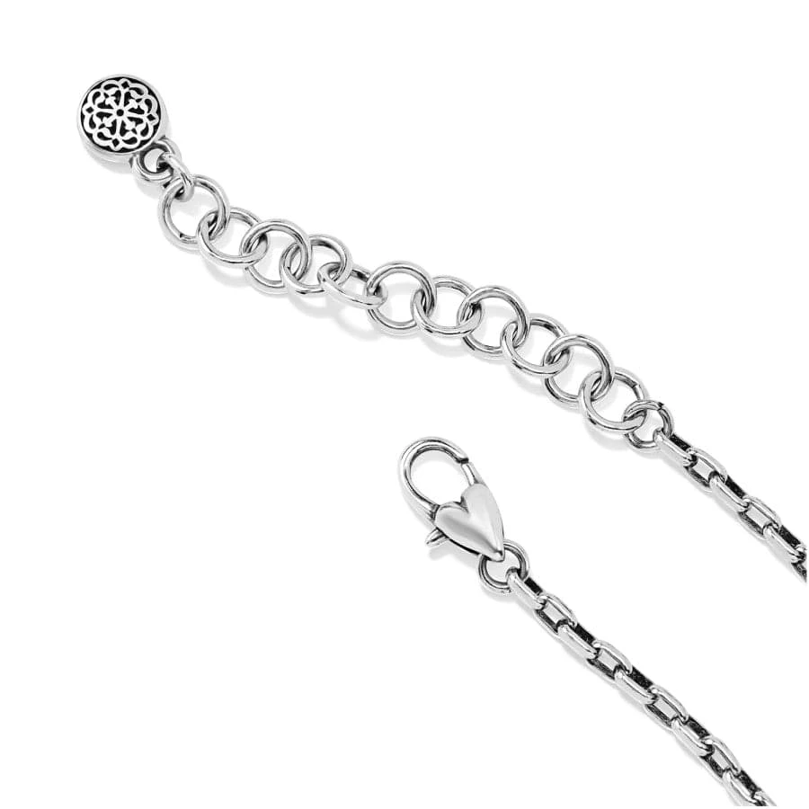 Ferrara Virtue Crescent Moon Pendant Necklace - Image 4