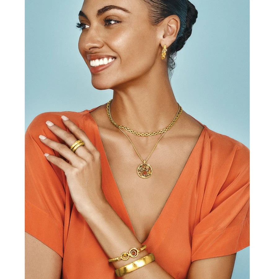 Halo Glow Hinged Bangle - Image 3