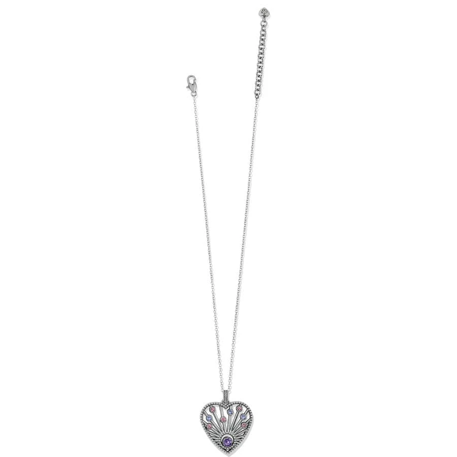 Halo Radiance Heart Necklace - Image 2