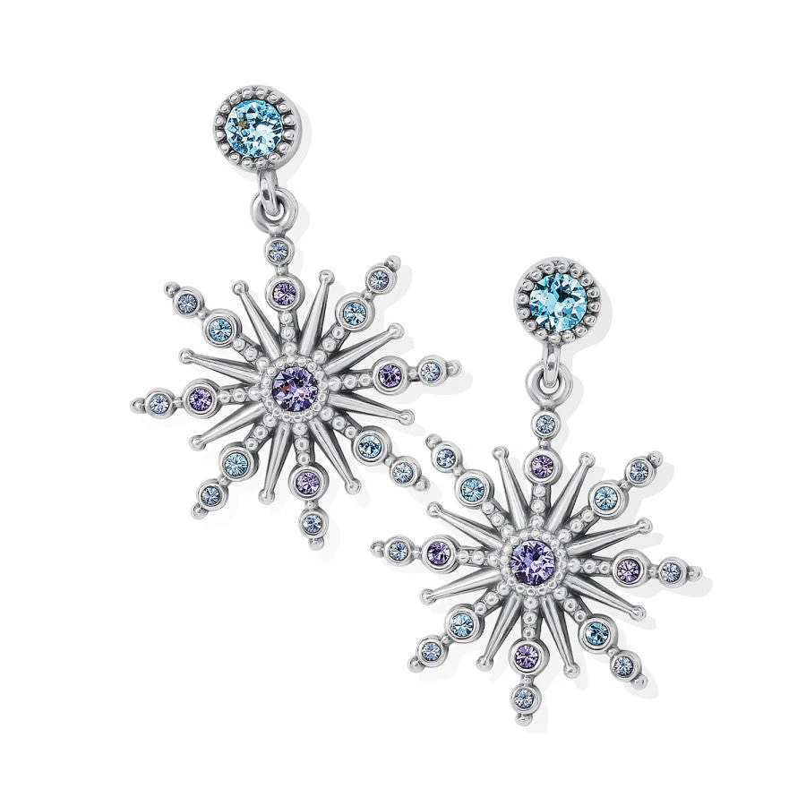 Halo Starlit Post Drop Earrings - Image 2
