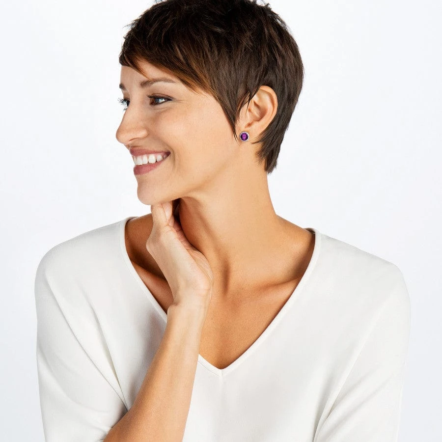 Iris Stud Earrings - Image 14