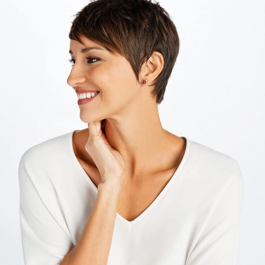 Iris Stud Earrings - Image 16