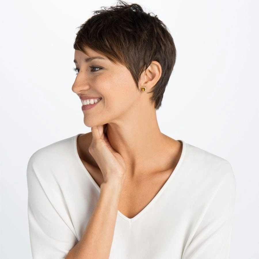 Iris Stud Earrings - Image 5