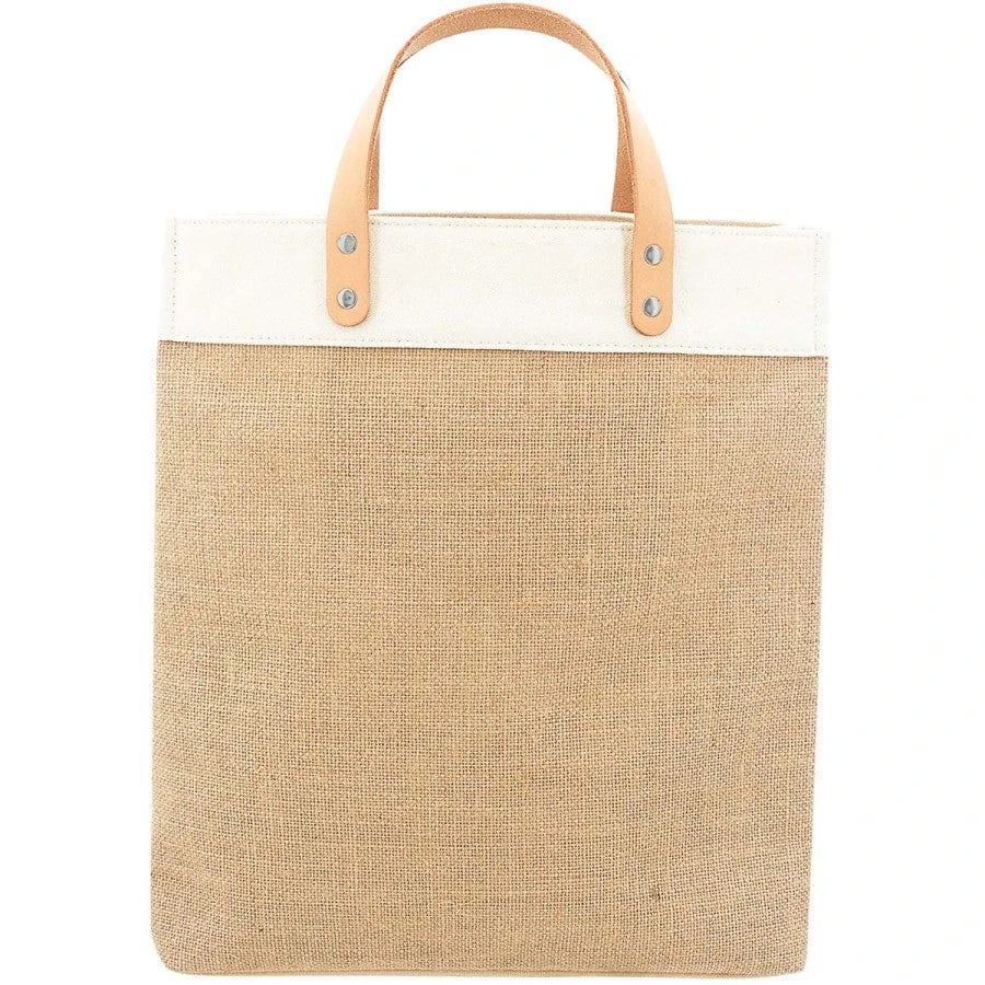 Let Love Grow Burlap Tote - Image 3