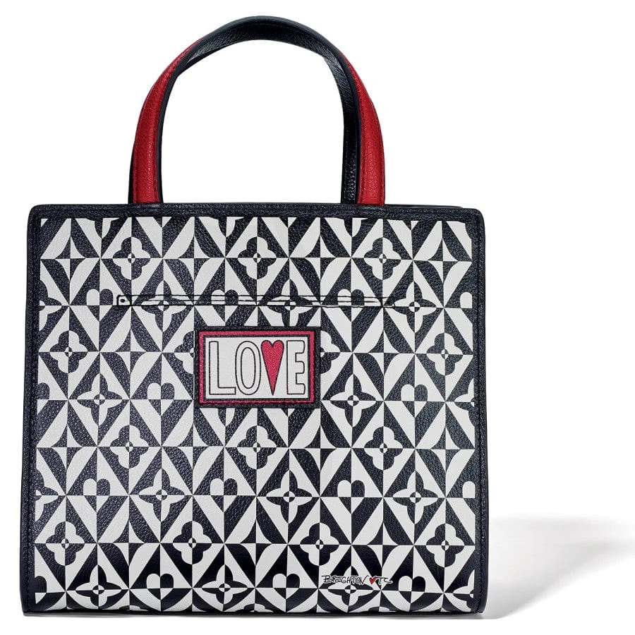 Look Of Love Square Small Tote - Image 3