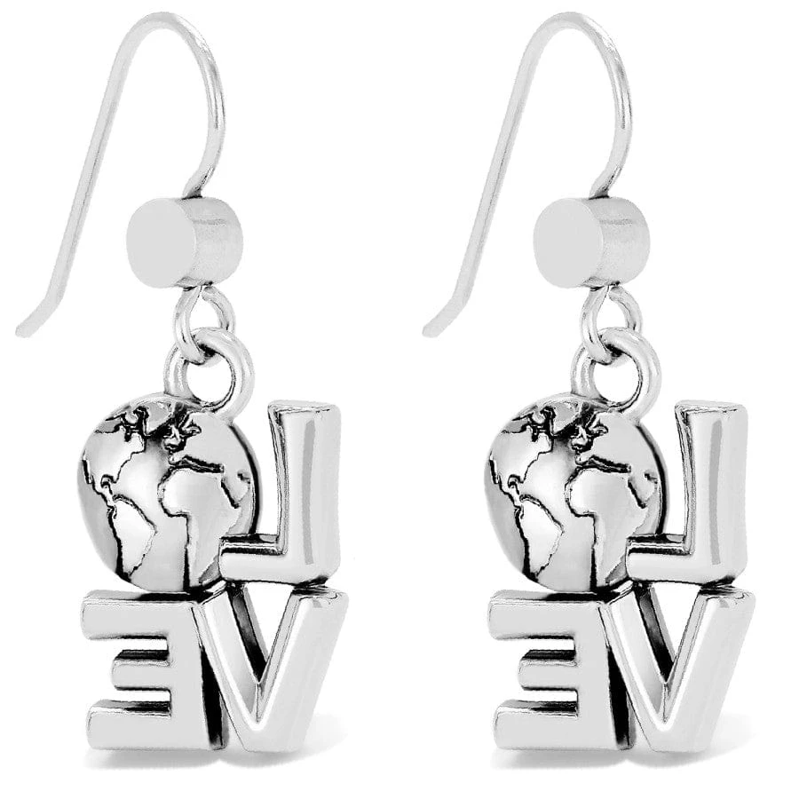 Love Earth French Wire Earrings - Image 2