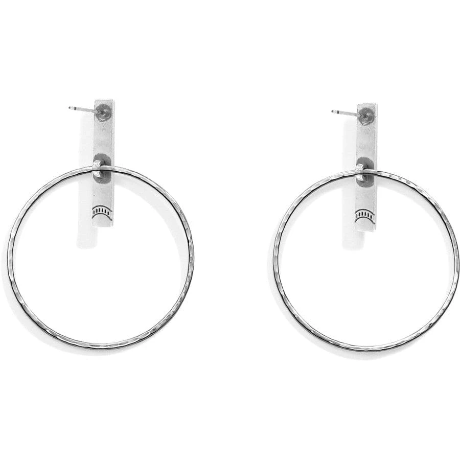 Marrakesh Soleil Post Hoop Earrings - Image 2