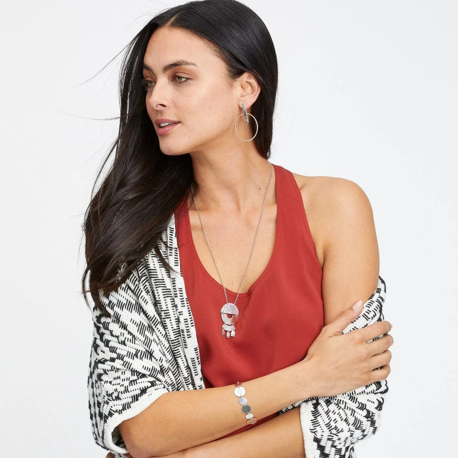 Marrakesh Soleil Post Hoop Earrings - Image 3