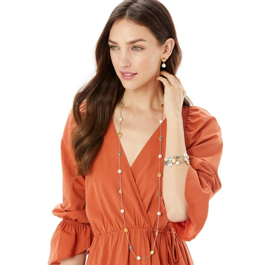 Mediterranean Pearl Long Necklace - Image 3