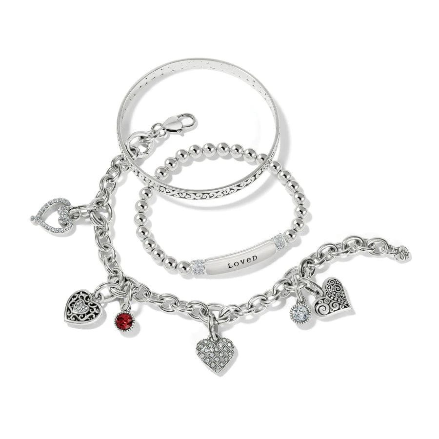 Meridian Love Petite Stretch Bracelet - Image 3