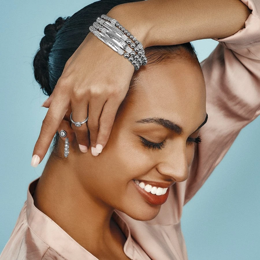 Meridian Love Petite Stretch Bracelet - Image 4