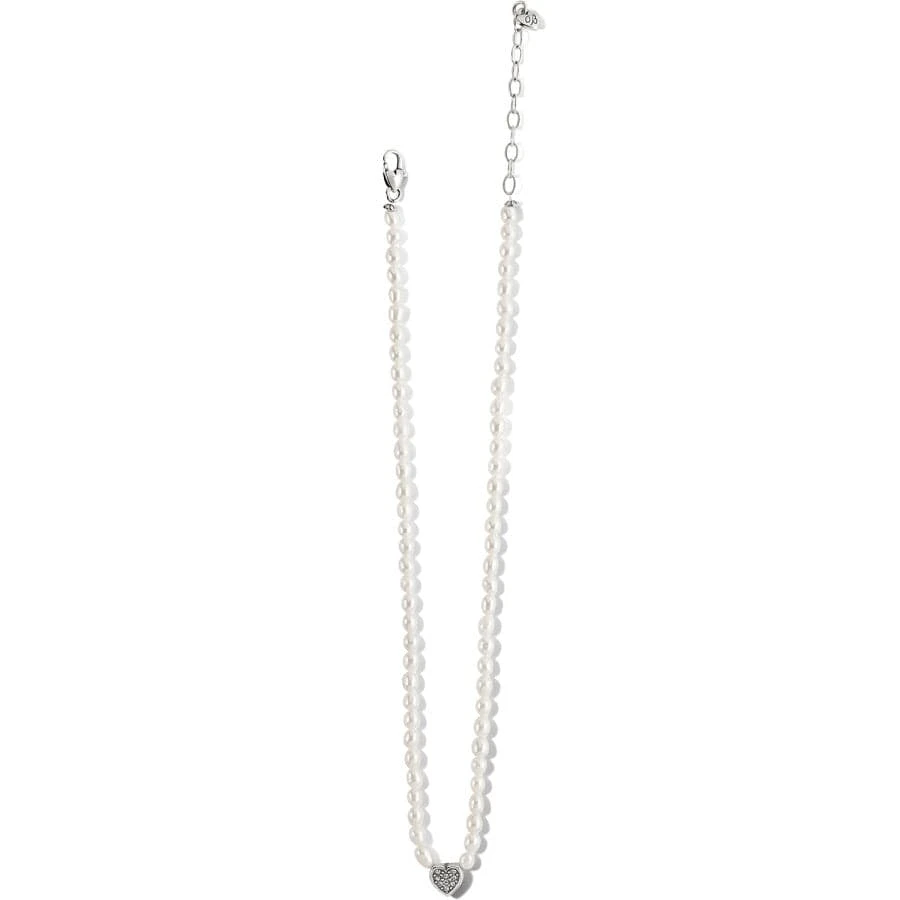 Meridian Zenith Heart Pearl Necklace - Image 2