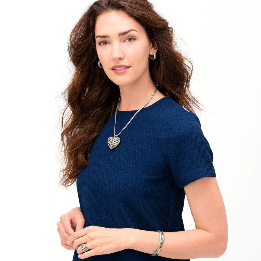 Neptune's Rings Narrow Hinged Bangle - Image 4