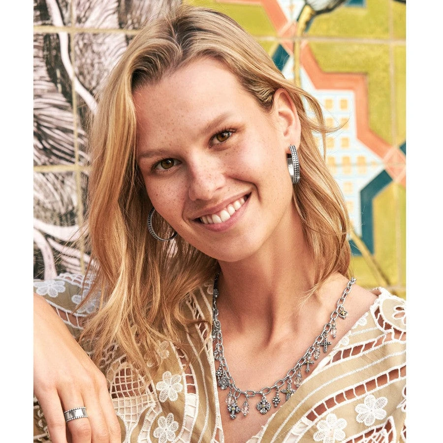 One Cross Charm Necklace - Image 4