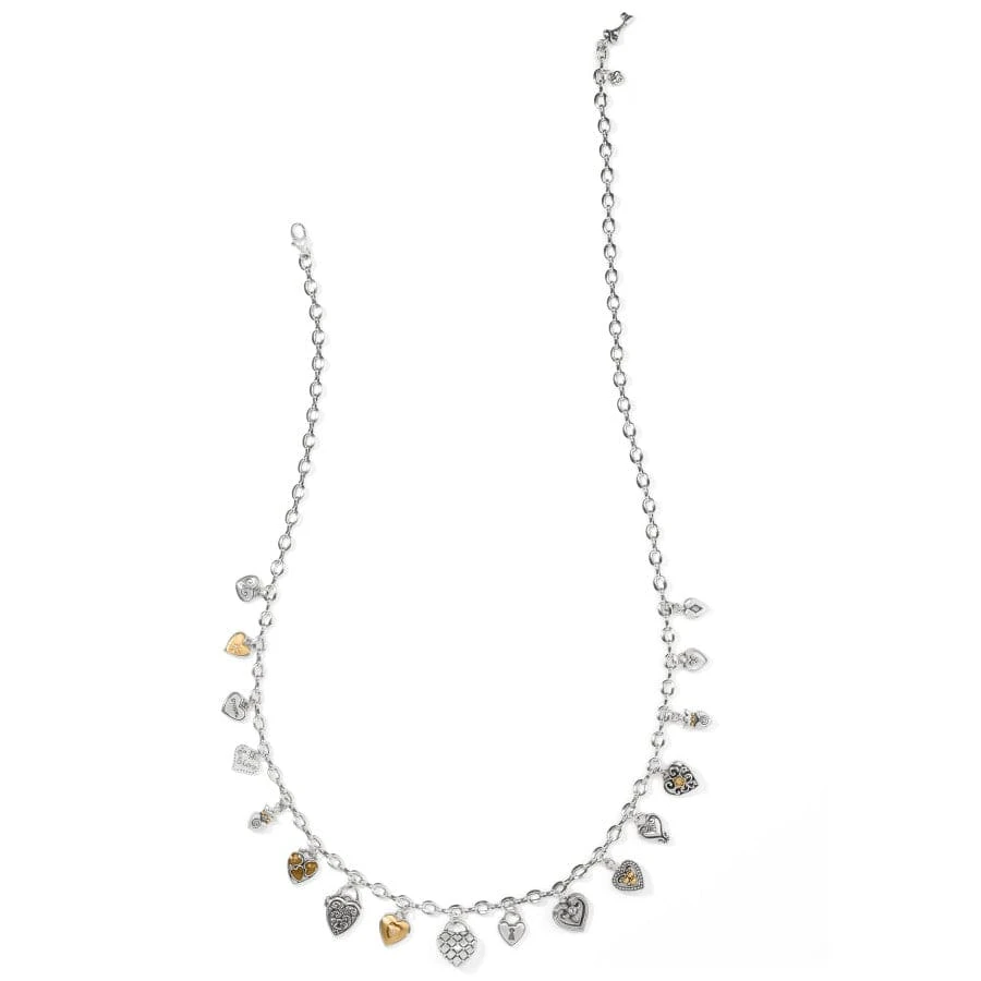 One Heart Charm Necklace - Image 2