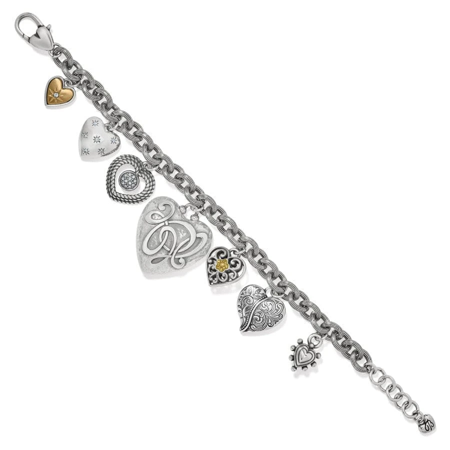 One Heart Endless Charm Bracelet - Image 2