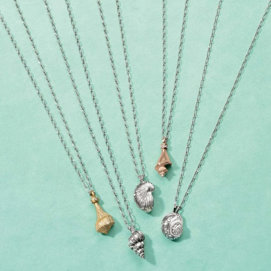 Paper Nautilus Shell Necklace - Image 3