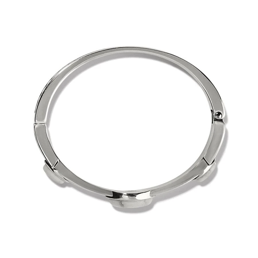 Pebble Dot Dream Howlite Hinged Bangle - Image 2