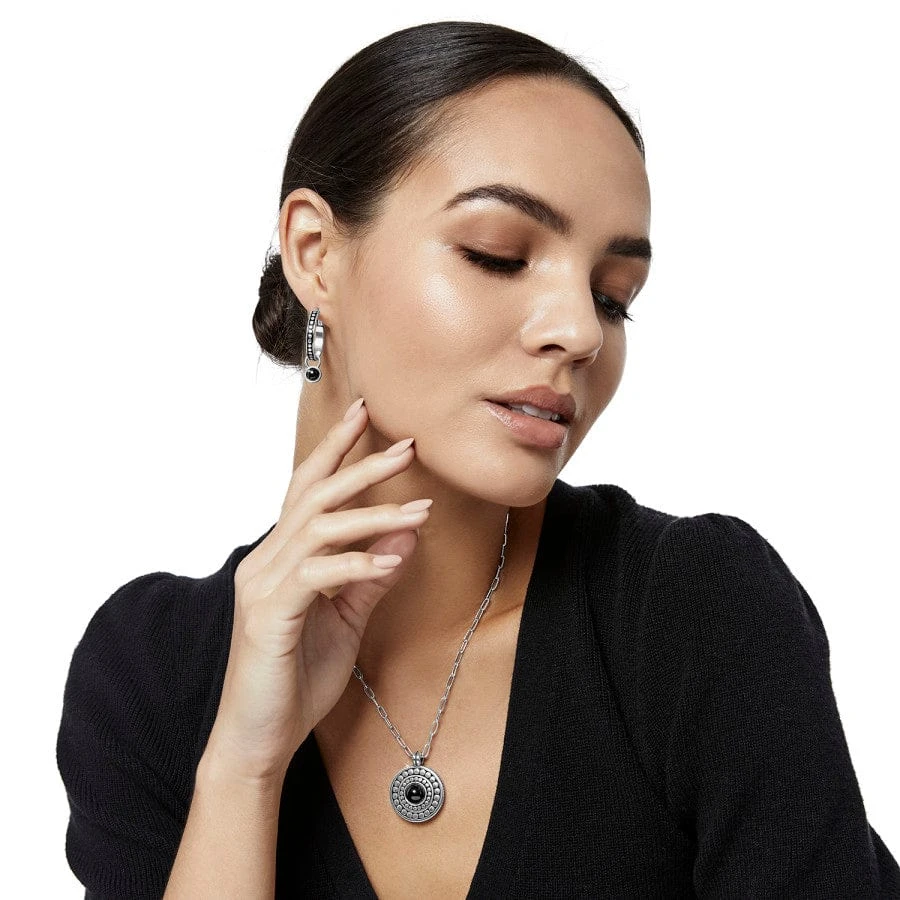 Pebble Dot Onyx Reversible Necklace - Image 5