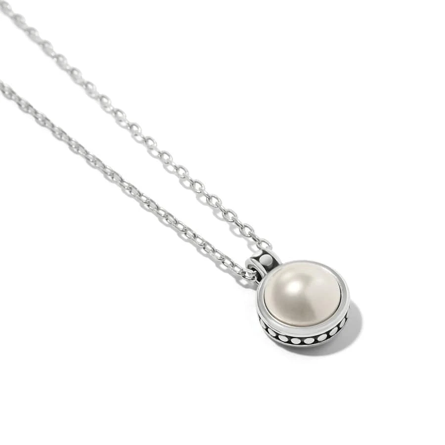Pebble Dot Pearl Short Necklace - Image 3