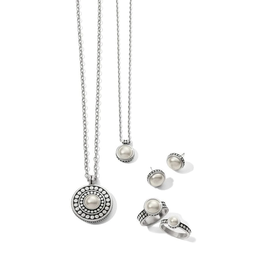 Pebble Dot Pearl Short Necklace - Image 5