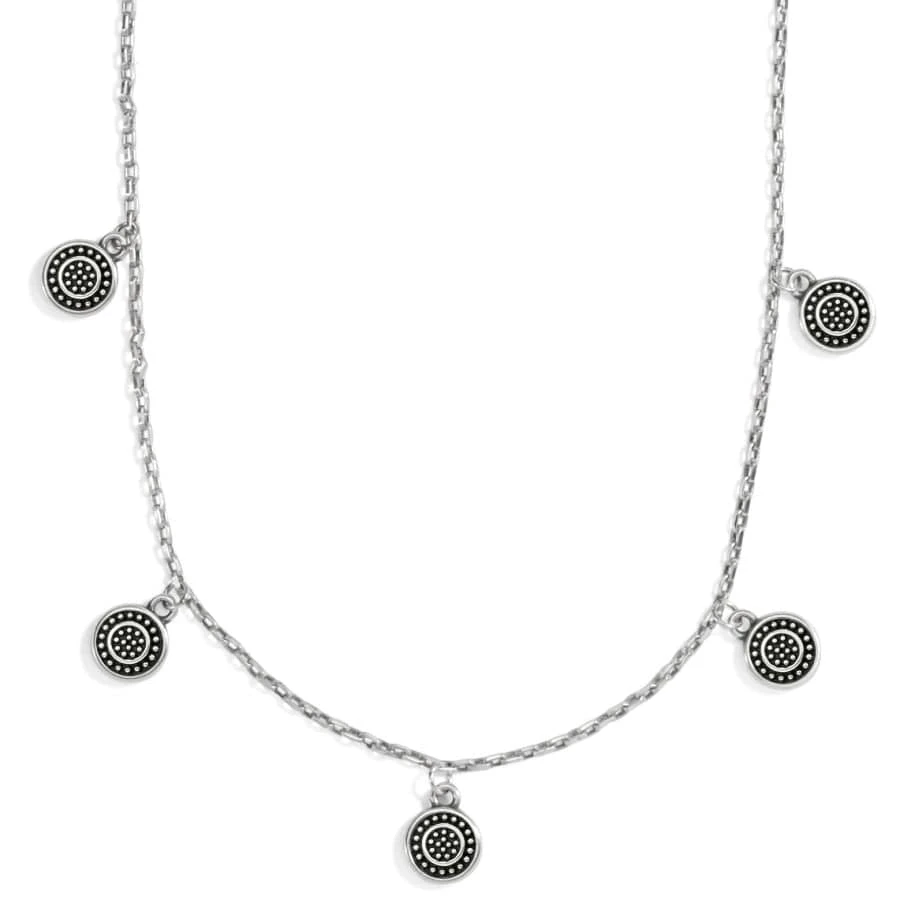 Pebble Round Droplet Necklace - Image 2