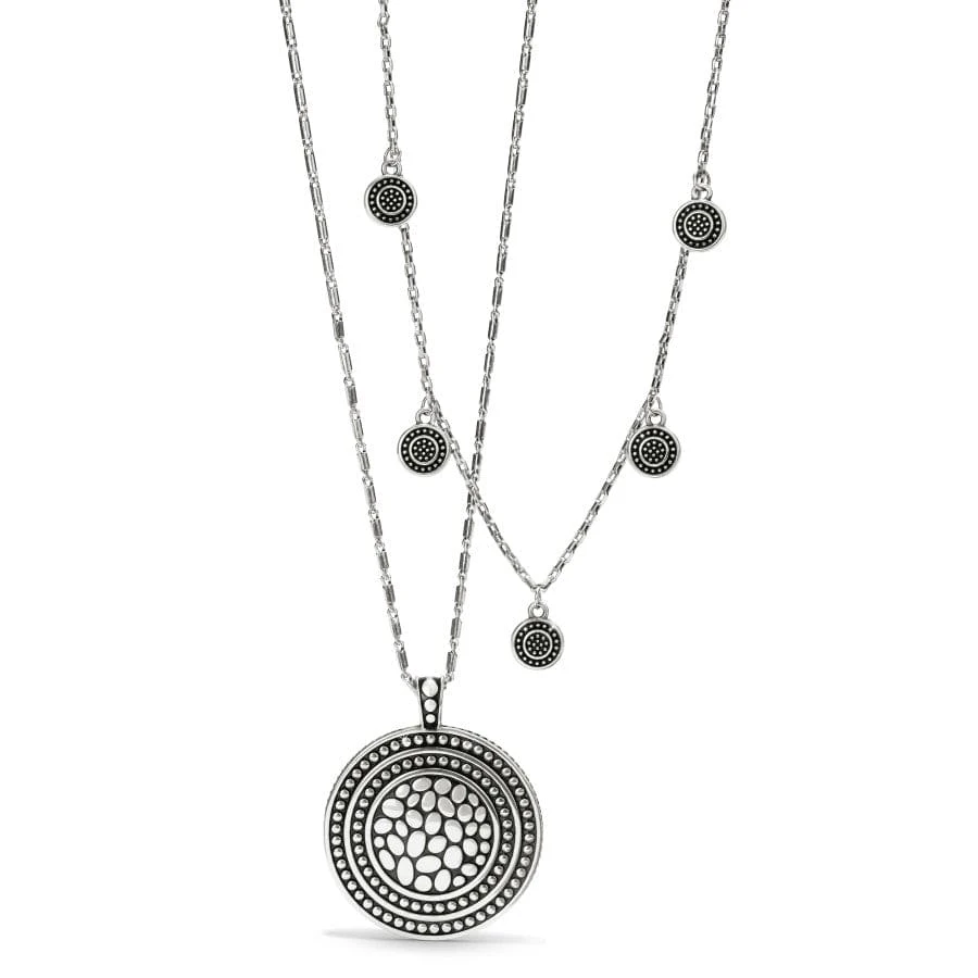 Pebble Round Droplet Necklace - Image 4