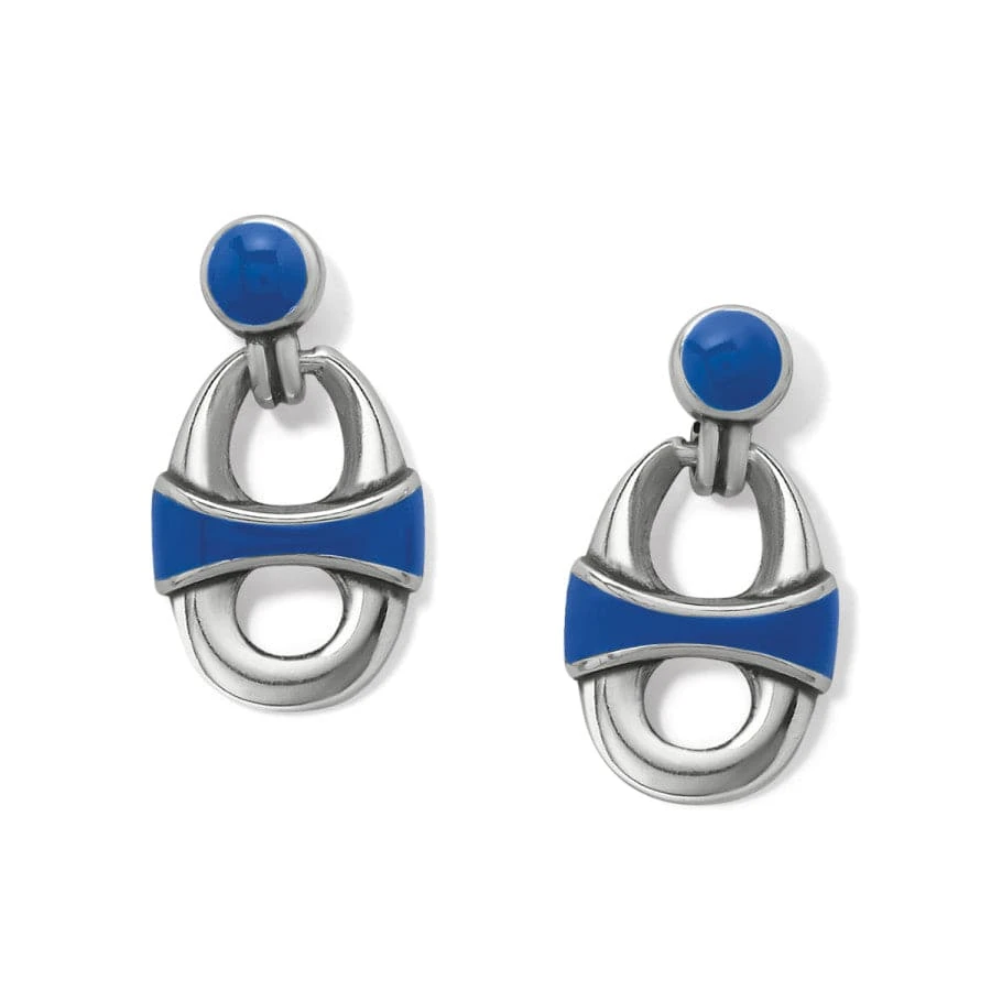 Portofino Link Drop Post Earrings - Image 3