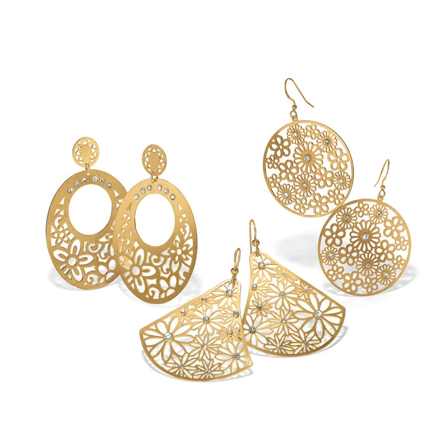Posey Disc French Wire Earrings - Image 4