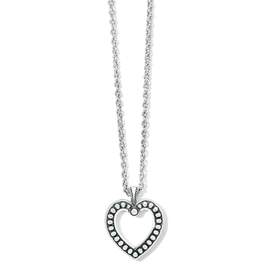Pretty Tough Open Heart Necklace