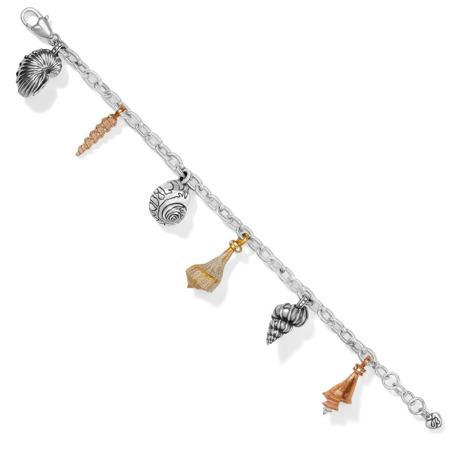 Shells Around The World Shell Charm Bracelet - Image 2