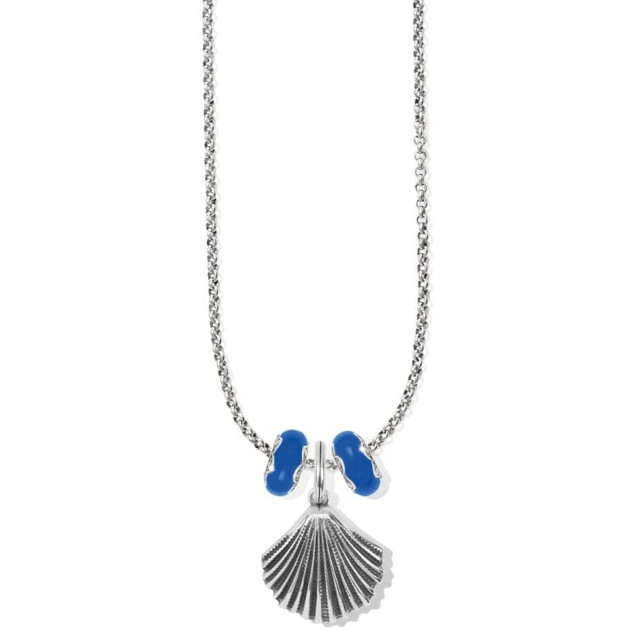 Silver Shell Charm Necklace