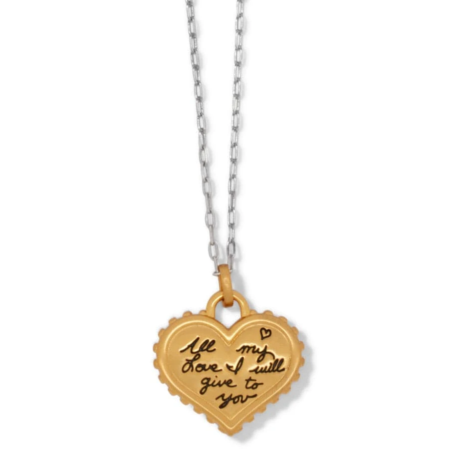 Simply Charming Giving Heart Necklace - Image 2