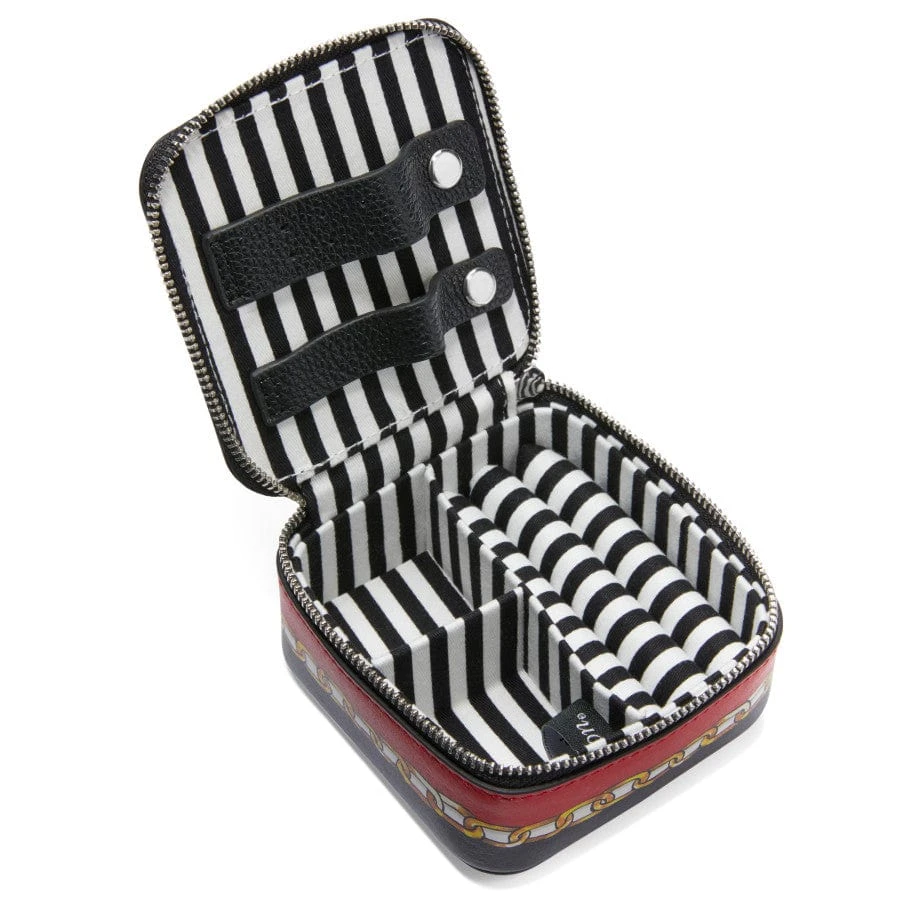 Simply Charming Small Square Jewelry Case - Image 2
