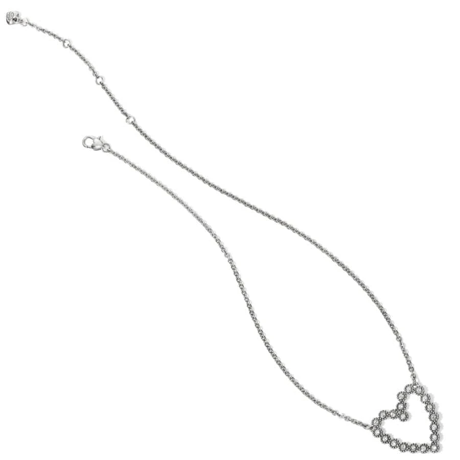 Twinkle Floating Heart Necklace - Image 3