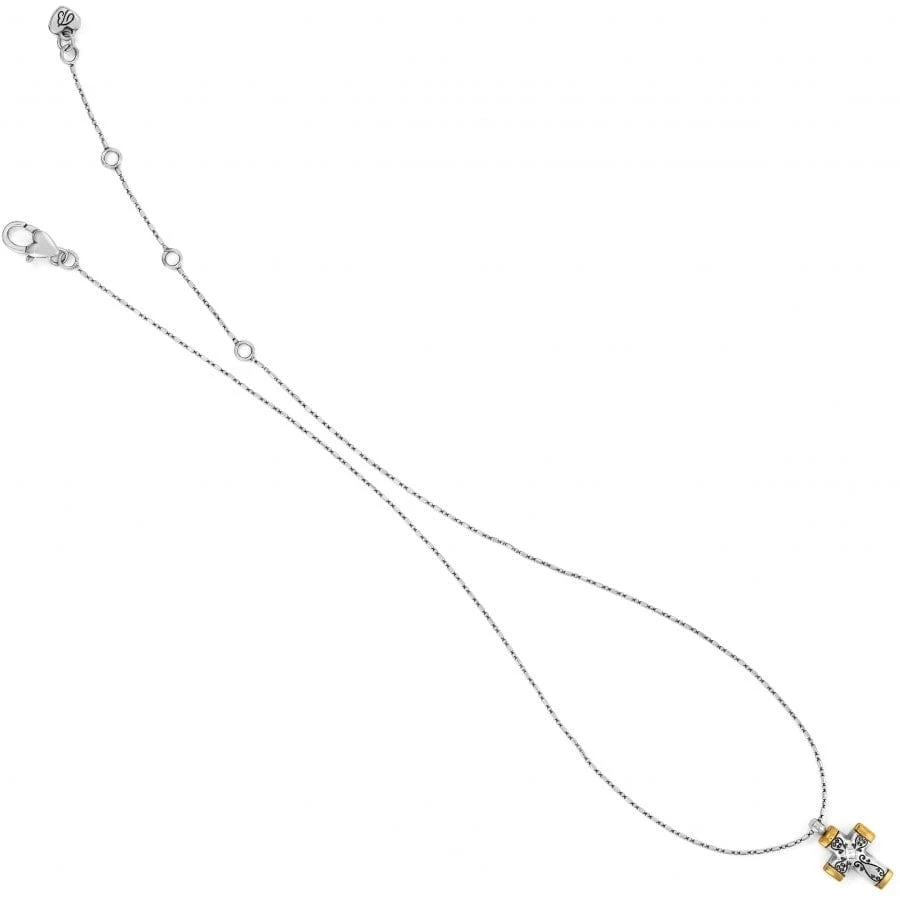 Venezia Petite Cross Necklace - Image 3
