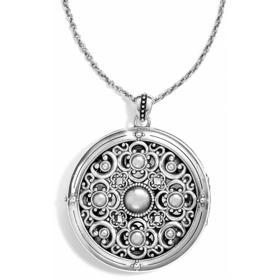 Vita Long Locket Necklace - Image 3
